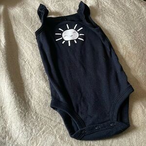 Carter’s Black & White Sunshine 🙃 Onsie